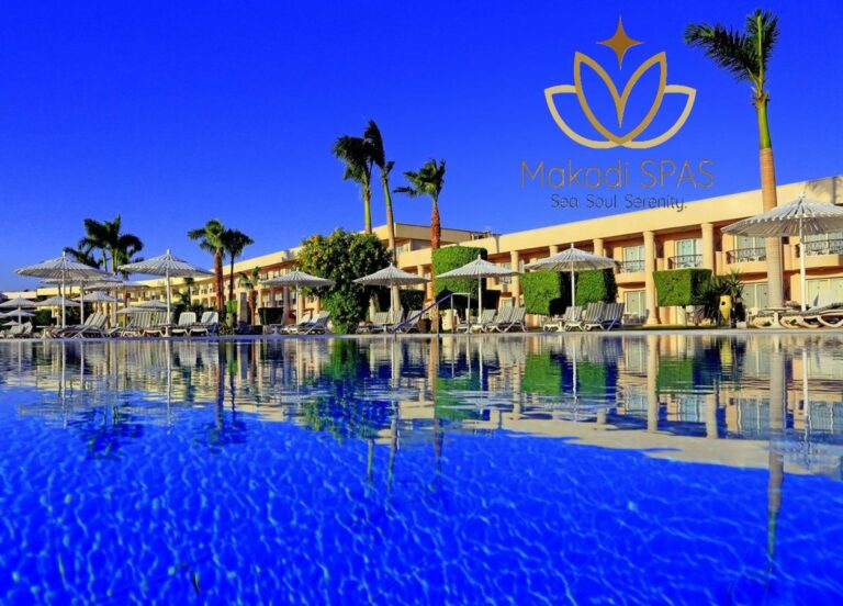 Spa from Labranda Royal Makadi luxury pool and wellness resort view