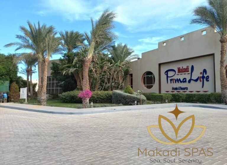Spa from Prima Life Makadi resort entrance in Hurghada